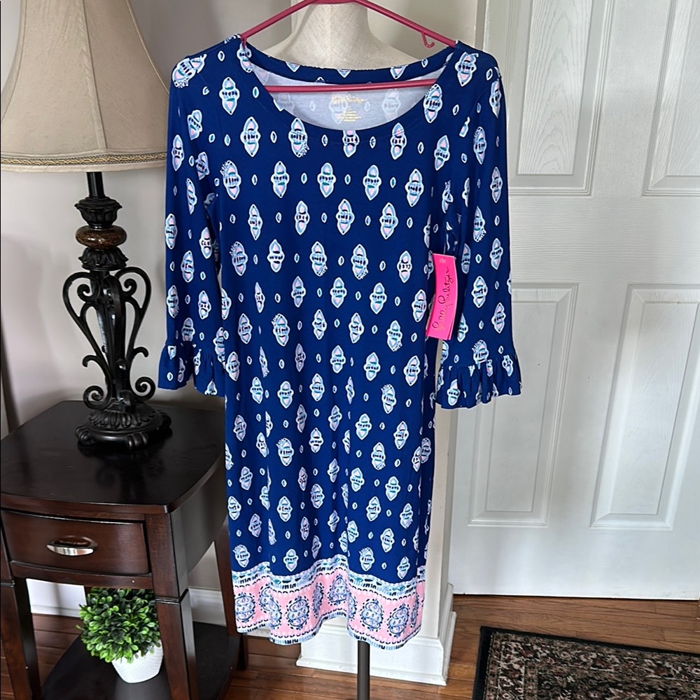 Lilly Pulitzer Resort Sheath Dress with Bell Sleeves